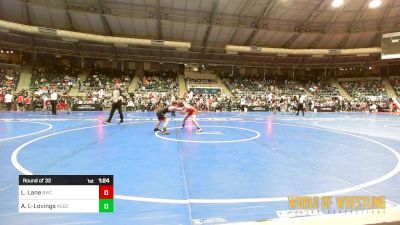 85 lbs Round Of 32 - Liam Lane, Bulls vs Aleczander Luttig-Lovings, Nebraska Boyz