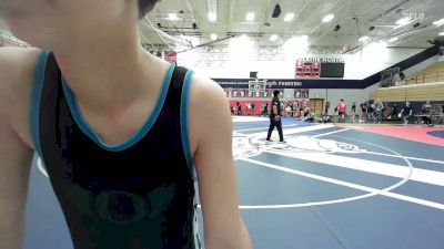 78-85 lbs Cons. Round 3 - Gabriel White, SlyFox Wrestling Academy vs Wyatt Brown, Open Mats Wrestling Club