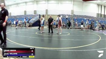 165 lbs Round 5 - Drake Gibson, MI vs Kalel Williams, MI