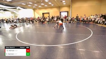 93 lbs Cons. Round 3 - Conner Holman, Champions Wrestling Club vs Easton Harmon, Top Of Utah