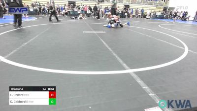 76 lbs Consi Of 4 - Easton Pollard, Piedmont vs Chase Gabbard II, Raw Wrestling Club