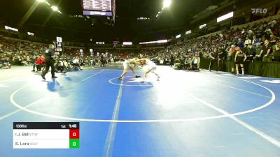 138 lbs Round Of 64 - Jacob Bell, Etiwanda vs Sonny Lora, South