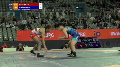 57 kg Quarterfinal - Amanda Martinez, USA vs Himeka Tokuhara, JPN