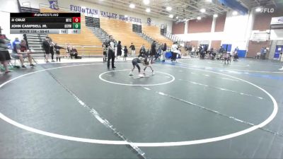 58-61 lbs Semifinal - Jj Cruz, MTC vs John Campbell Jr., San Clemente Youth Wrestling