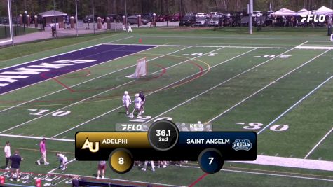 Replay: Adelphi vs St. Anselm | May 3 @ 12 PM
