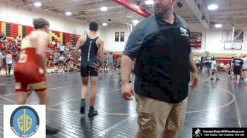 High School - 156 lbs Semifinals (8 Team) - Brad Kisslebach, Phillipsburg vs Colin Smyth, Mount Olive