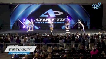 Kansas City Athletic Cheer - PLATINUM 2024-25 [2025 L6 Limited - XSmall Day 2] 2025 Athletic Championships Kansas City Nationals