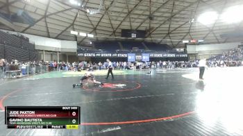 80 lbs Cons. Round 4 - Gavino Bautista, Team Aggression Wrestling Club vs Jude Paxton, White River Hornets Wrestling Club