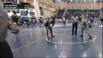 152 lbs Quarterfinal - Joey Monticello, Hanover Park vs Declan O'Byrne, Malvern Prep