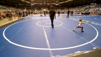 40 lbs Quarterfinal - Crew Andrews, Team Tulsa Wrestling Club vs Lachlan Lindsey, Spartan Wrestling Fort Smith