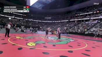 215-2A 1st Place Match - Anthony Estrada, Burlington vs Carter Stromer, Buena Vista