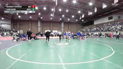 132 lbs Cons. Round 7 - Cade Dunn, Liberty vs Jackson Yeatman, Westmoore