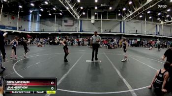 76 lbs Round 1 (10 Team) - Liam Merithew, Brawler Elite vs Greg Bachmann, U2 Uprising Black