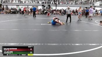 105 lbs Round 3 (6 Team) - Dylan Bateman, POWA vs Caleb Kirk, Team Gotcha