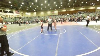 100 lbs 5th Place - Shiloh Marchessault, Patriot Mat Club vs William Bruni, Small Town WC