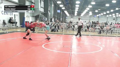 107 lbs Rr Rnd 1 - Thora Healy, Top Flight Wrestling Academy - HSG vs Lily Moffett, Lady Bandits - HSG