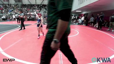 83 lbs Rr Rnd 2 - Kai'lynn Neighbors, Muskogee Rougher Youth Wrestling vs Bryar Burch, Team Tulsa Wrestling Club