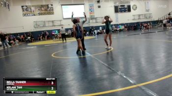 110 lbs Quarterfinal - Johawna Bass, Roosevelt vs Abbi Alexander, Nelson