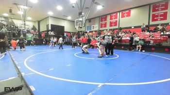 144 lbs Quarterfinal - Samuel Teape, Prague vs Wyatt North, Muskogee