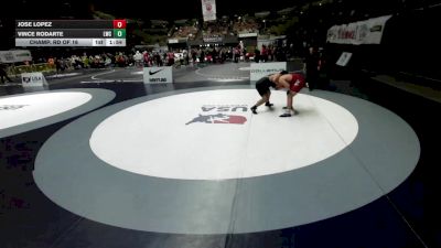 285 lbs Champ. Rd Of 16 - Jose Lopez vs Vince Rodarte, Legacy Wrestling Center