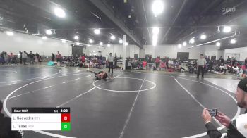 89 lbs Semifinal - Lucas Saavedra, Izzy Style NM Beast vs Lawrence Telles, New Mexico Punishers