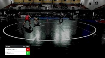 157 lbs Consi Of 4 - Al Desantis, Rutgers vs Carter Baer, Binghamton