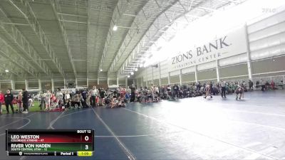 187 lbs Quarters & Wb (16 Team) - Leo Weston, Colorado Xtreme vs River Von Haden, South Central Utah