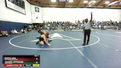 174 lbs Semifinal - Tanner Lofthouse, Utah Valley vs Kydyn Lima, San Francisco State