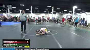60 lbs Round 2 (8 Team) - Carter Townsend, Team Smash vs Savannah Phelan, U2 Upstate Uprising