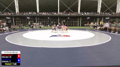 95 lbs Taylor Malan, Ohio Red vs Calli Mcvay, Arkansas