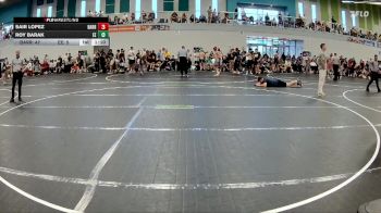 120 lbs Round 3 (6 Team) - Sair Lopez, Team Barracuda vs Roy Barak, Eagle Empire