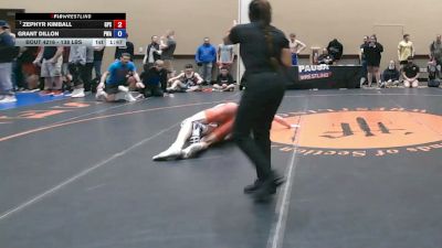138 lbs Champ. Rd Of 32 - Zephyr Kimball, Gps vs Grant Dillon, Palm Wrestling Academy