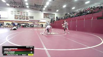 157 lbs Cons. Round 3 - James Edmiston, WINNETONKA vs Vince Dugan, ST THOMAS AQUINAS