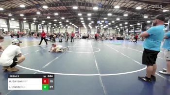 95 lbs Rr Rnd 3 - Waylynn Barrows, Buffalo Valley Wrestling Club - Black vs Luke Stanley, Silo