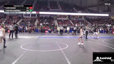 61 lbs Semifinal - Chattan Campbell, WTC vs Lane Gilman, WTC