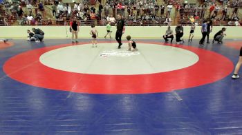 55 lbs Quarterfinal - Bentley Melson, Backyard Brawlers Wrestling Club vs Jonathan Chewning, Mountain View Youth Wrestling Club