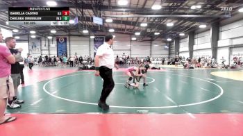 100 lbs Rr Rnd 2 - Chelsea Dressler, PA DXI Elite vs Isabella Castro, Illinois Cornstars