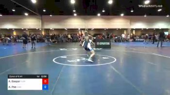 132 lbs Consolation - Aiden Gasper, Florida vs Aiden Poe, Team Kombat