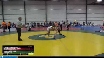 96 lbs Round 4 - Isaac Leonard, Iowa Black vs Landon Rosenthal, Agression Legionaries