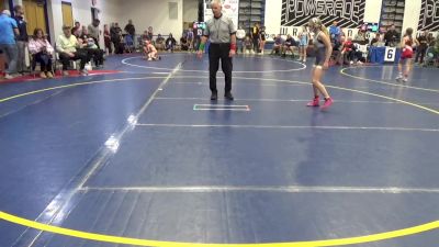 84-92 lbs Round Of 16 - Vivian Anderson, SHWA vs Autumn Waite, Eisenhower