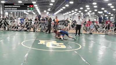 120 lbs Rr Rnd 2 - Brayson Garrison, St Paris Graham - HSB vs Santino Edgar, ELITE NJ BLACK - HSB