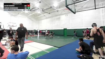 144 lbs Champ. Round 1 - Adrian Dominguez, Cabrillo (Long Beach) vs Jacob Sedeno, Camarillo