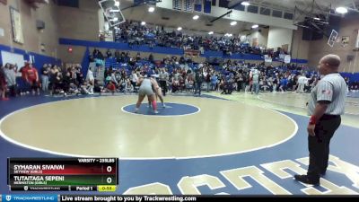 235lbs Cons. Semi - Tutaitaga Sepeni, Hermiston (Girls) vs Symaran Sivaivai, Skyview (Girls)