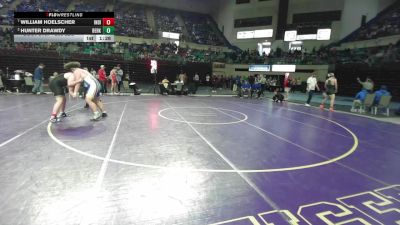 285 lbs Quarterfinal - William Hoelscher, Indian Land vs Hunter Drawdy, Berkeley