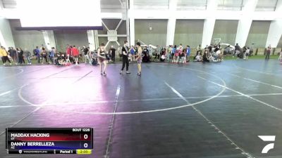 114 lbs Semifinal - Maddax Hacking, UT vs Danny Berrelleza, AZ