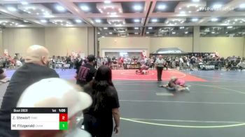 116 lbs Quarterfinal - Zahra Stewart, Threshold WC vs Madison Fitzgerald, Champ Academy