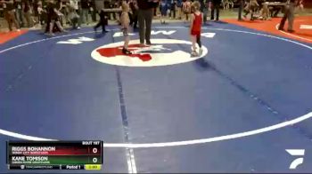 49 lbs Quarterfinal - Riggs Bohannon, Windy City Wrestlers vs Kane Tomison, Green River Grapplers