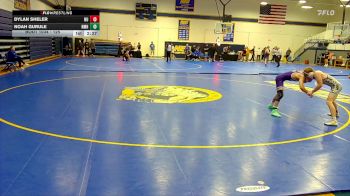 125 lbs Quarterfinal - Noah Gurule, New Mexico Highlands vs Dylan Sheler, Newman