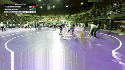 165 lbs Round Of 32 - Landry Ngambia, Clovis North vs Kaiden Alvarez, Tehachapi