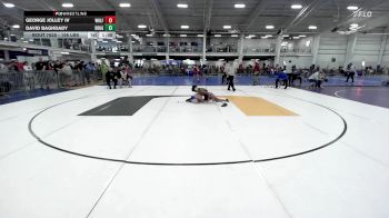 106 lbs Semifinal - George Jolley IV, Wolfgang Wrestling Academy vs David Baghdady, Doughboys WC